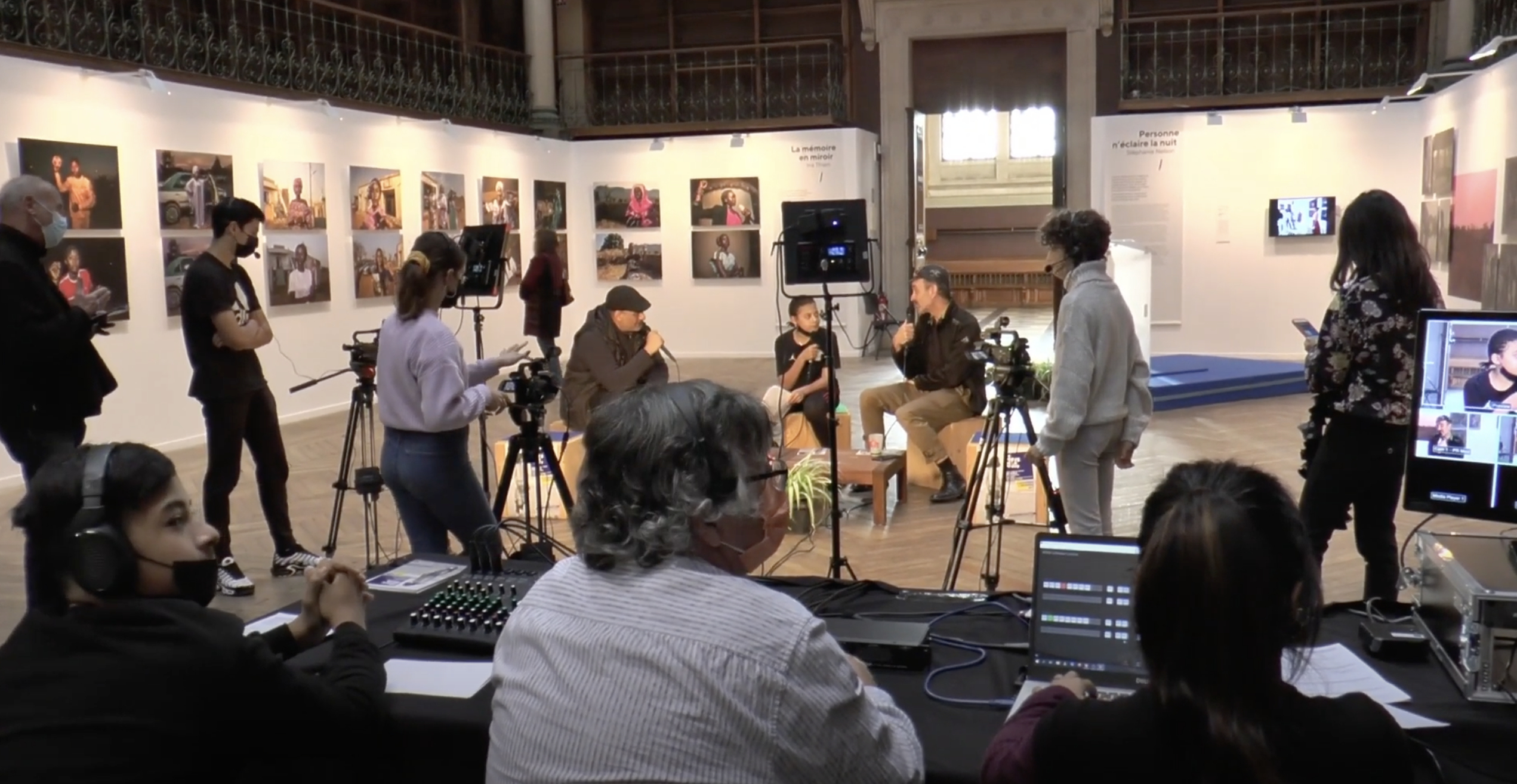 "Frenchmasks.SGDG" Guillaume Dimanche avec Khaled Baitiche (l'Artisterie) / Mois de la Photo 2021